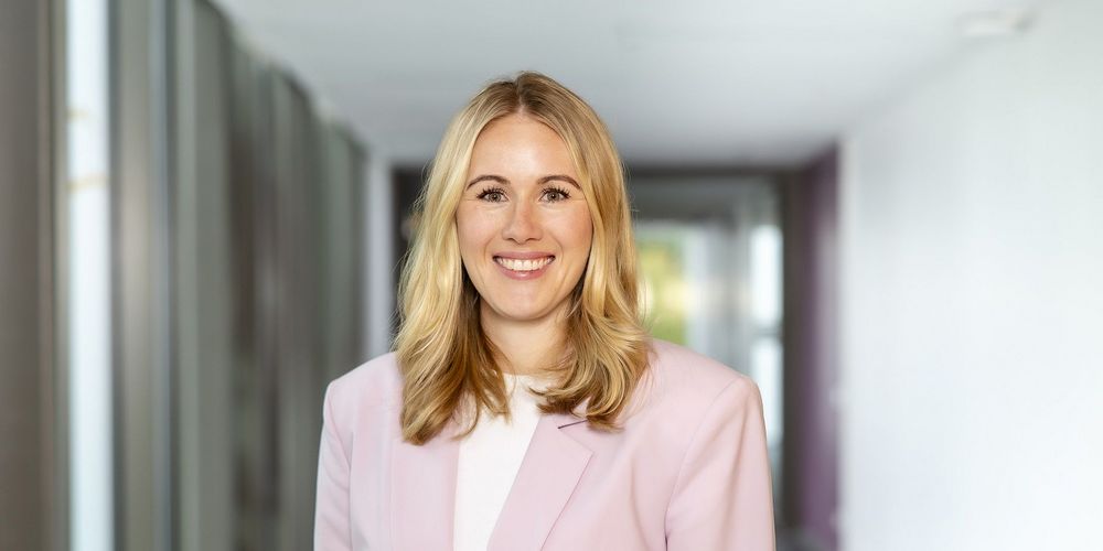 Lena Brune (geb. Oden), kaufmaennische Direktorin im Alexius/Josef Krankenhaus