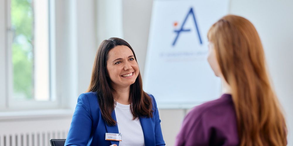 Gespräch in der Ambulanz für psychosomatische Medizin und Psychotherapie
