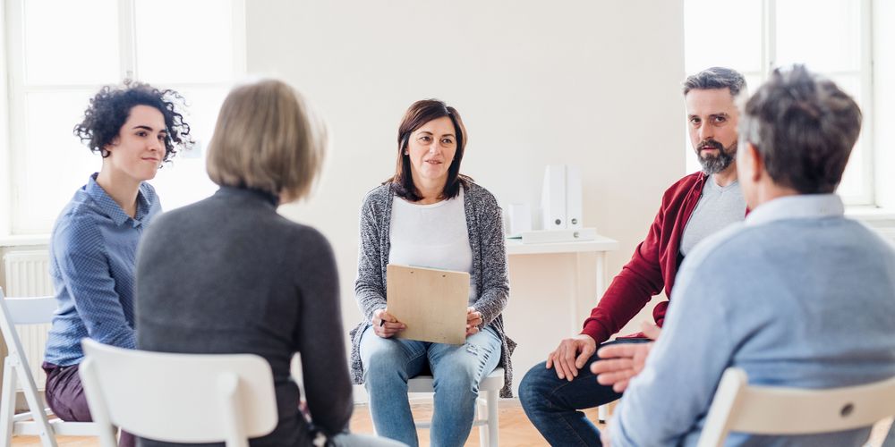 Gruppentherapie im Alexius/Josef Krankenhaus