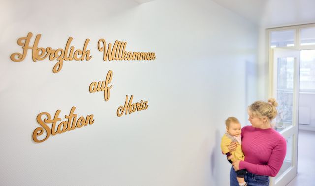 Station Maria heißt Mütter und Väter mit einer postpartalen psychischen Erkankung willkommen.